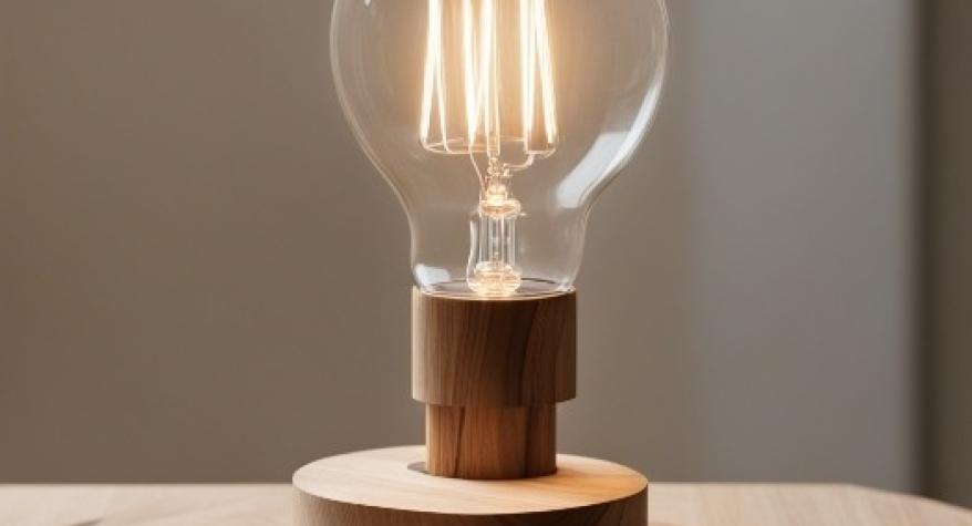 Photo of  a light bulb