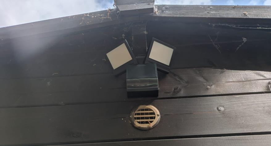 New Install at the Gordon Brown Centre, Rotherwick, Hook- Log Cabin Electrical Instalation
