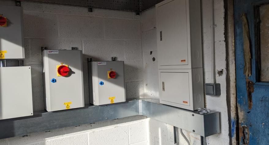 Distribution board installed by Wessex Electrical Services in Alton