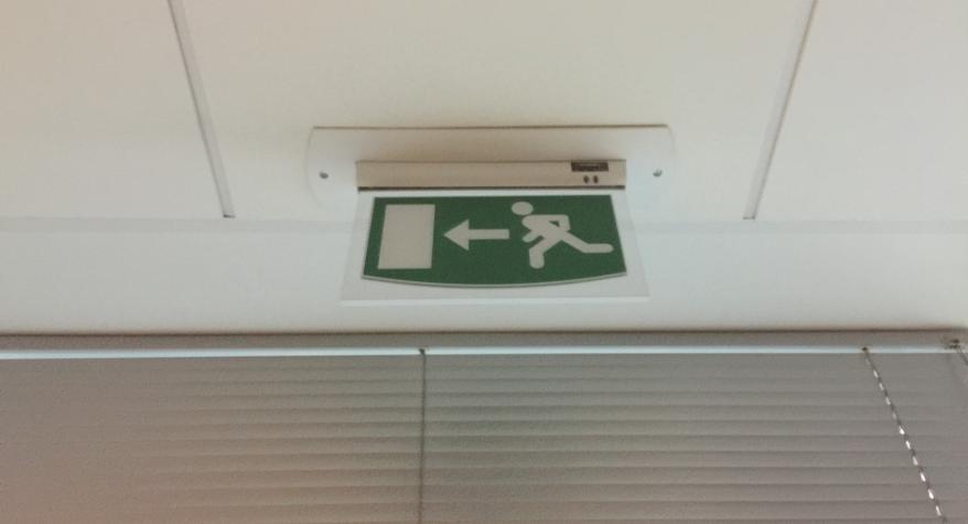 Emergency lighting installation in Alton by Wessex Electrical services